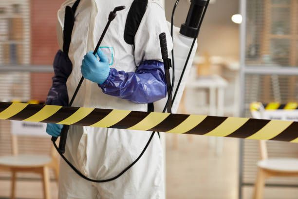 Professional Biohazard Cleanup technician working in Sanford, CO